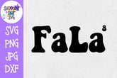 FaLa Times 8 SVG - Fa La La La La La SVG - Christmas SVG